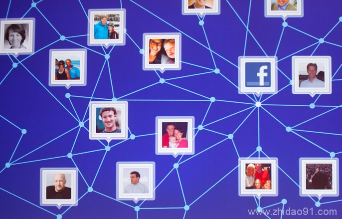 通过Facebook 分享,病毒式传播